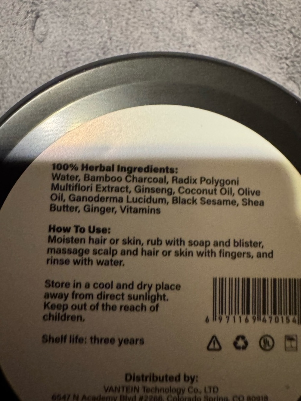 NEW Black Soap Grey Coverage Bar Shampoo - Activated - Picture 3 of 6